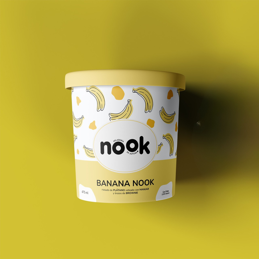 Pote Banana Nook 475 ml