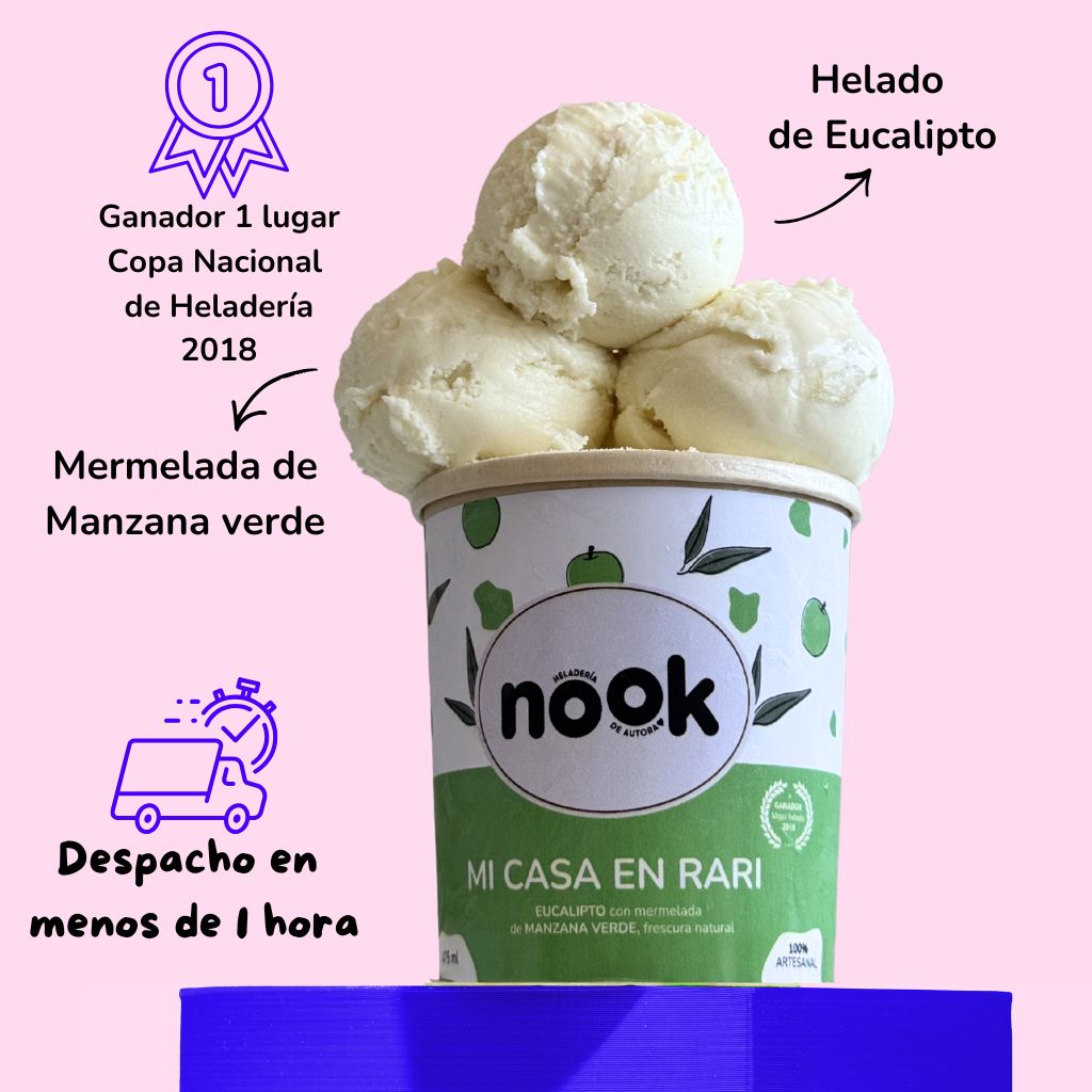 Eucalipto y manzana (Mi casa en Rari) 475 ml