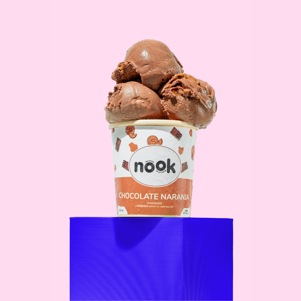 Pote Chocolate Naranja 475 ml