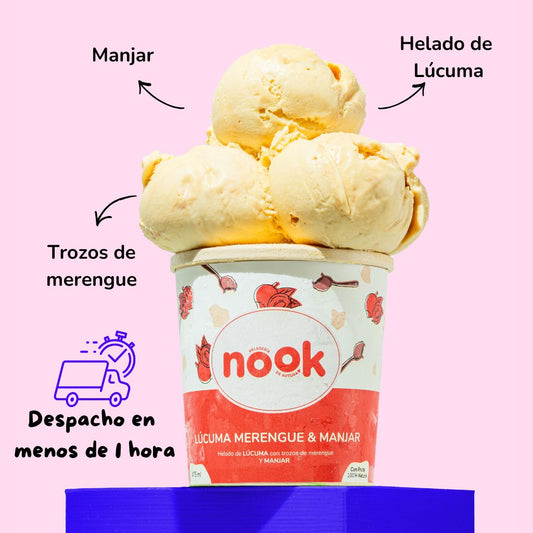 Pote Lúcuma Merengue y Manjar 475 ml
