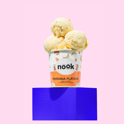 Pote Naranja Plátano 475 ml