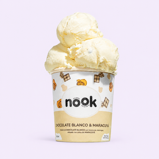 Chocolate Blanco & Maracuyá 475 ml