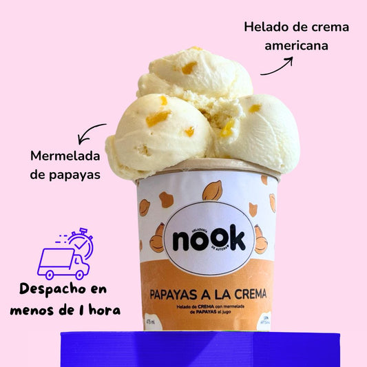 Papayas a la crema 475 ml